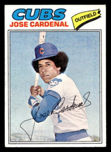 1977 Topps #610 Jose Cardenal Excellent+ 