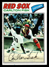 1977 Topps #640 Carlton Fisk Near Mint  ID: 518454