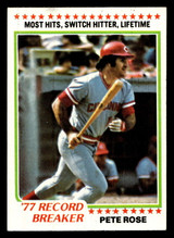1978 Topps #5 Pete Rose RB Ex-Mint  ID: 518549