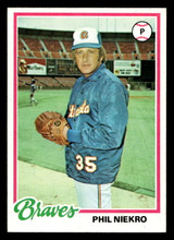 1978 Topps #10 Phil Niekro Near Mint+  ID: 518568