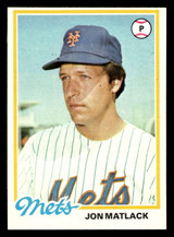 1978 Topps #25 Jon Matlack Near Mint  ID: 518627