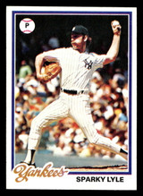 1978 Topps #35 Sparky Lyle Near Mint+  ID: 518668