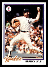 1978 Topps #35 Sparky Lyle Near Mint  ID: 518670