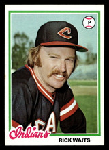 1978 Topps #37 Rick Waits Near Mint  ID: 518674