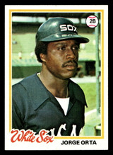 1978 Topps #42 Jorge Orta Near Mint  ID: 518692