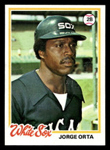 1978 Topps #42 Jorge Orta Near Mint  ID: 518693