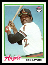 1978 Topps #48 Don Baylor Near Mint  ID: 518718