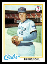 1978 Topps #50 Rick Reuschel Excellent+ 