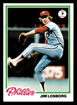 1978 Topps #52 Jim Lonborg Near Mint 