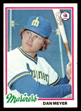 1978 Topps #57 Dan Meyer Near Mint  ID: 518755