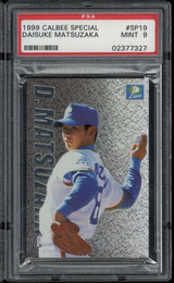 1999 Calbee Special SP19 Daisuke Matsuzaka Lions PSA 9 Mint Japanese