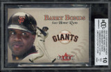 2002 Fleer 600 Home Runs Jumbo Barry Bonds Giants BCCG 10 Mint 87/2500