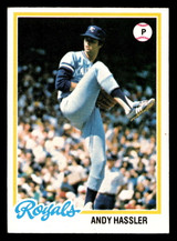 1978 Topps #73 Andy Hassler Ex-Mint  ID: 518877
