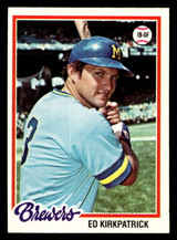 1978 Topps #77 Ed Kirkpatrick Near Mint  ID: 518893