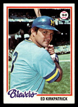 1978 Topps #77 Ed Kirkpatrick Near Mint  ID: 518894