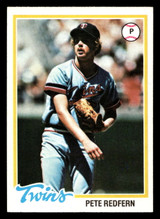 1978 Topps #81 Pete Redfern Near Mint  ID: 518911