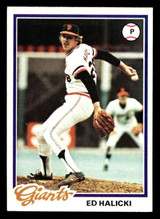 1978 Topps #107 Ed Halicki Ex-Mint 
