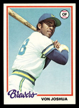 1978 Topps #108 Von Joshua Near Mint  ID: 519021