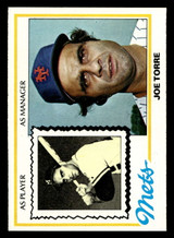 1978 Topps #109 Joe Torre MG Near Mint+  ID: 519027