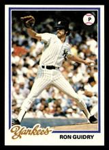 1978 Topps #135 Ron Guidry DP Near Mint  ID: 519132