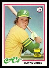 1978 Topps #139 Wayne Gross Near Mint+  ID: 519146