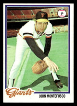 1978 Topps #142 John Montefusco Near Mint  ID: 519160