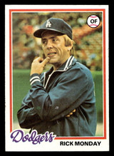 1978 Topps #145 Rick Monday Ex-Mint 