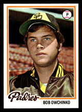 1978 Topps #164 Bob Owchinko Near Mint+ RC Rookie 