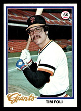 1978 Topps #167 Tim Foli Near Mint+  ID: 519258