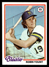 1978 Topps #173 Robin Yount UER Near Mint  ID: 519283