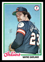 1978 Topps #174 Wayne Garland Near Mint  ID: 519288