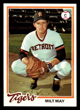 1978 Topps #176 Milt May Near Mint  ID: 519293