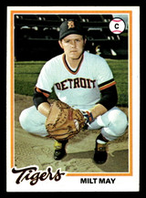 1978 Topps #176 Milt May Near Mint  ID: 519296