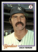 1978 Topps #179 Dick Tidrow Near Mint+  ID: 519304