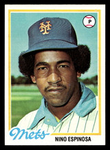 1978 Topps #197 Nino Espinosa Near Mint+  ID: 519378