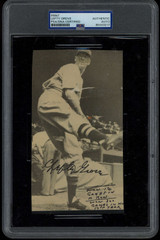 Lefty Grove Print Photo Signed Auto PSA/DNA Slab Athletics