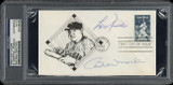 Lou Pinella Billy Martin First Day Cover FDC Signed Auto PSA/DNA Slab Yankees Managers