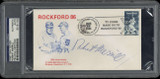 Robert Merrill First Day Cover FDC Signed Auto PSA/DNA Slab Actor Babe Ruth Stamp