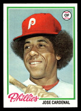 1978 Topps #210 Jose Cardenal Near Mint  ID: 519501