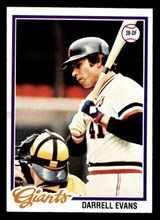 1978 Topps #215 Darrell Evans Near Mint  ID: 519518