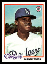 1978 Topps #228 Manny Mota DP Ex-Mint  ID: 519571
