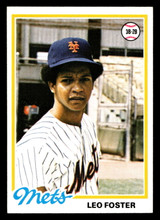 1978 Topps #229 Leo Foster Near Mint  ID: 519576