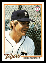 1978 Topps #232 Mickey Stanley Ex-Mint 