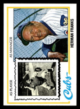 1978 Topps #234 Herman Franks MG Near Mint  ID: 519596