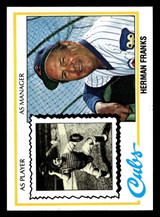 1978 Topps #234 Herman Franks MG Near Mint  ID: 519597