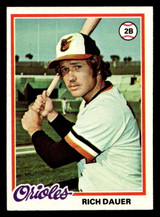 1978 Topps #237 Rich Dauer Near Mint  ID: 519608