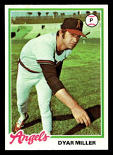 1978 Topps #239 Dyar Miller Near Mint  ID: 519615