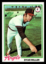 1978 Topps #239 Dyar Miller Near Mint  ID: 519616