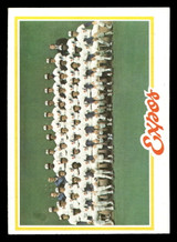 1978 Topps #244 Expos Team DP Near Mint  ID: 519635