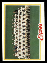 1978 Topps #244 Expos Team DP Near Mint  ID: 519638